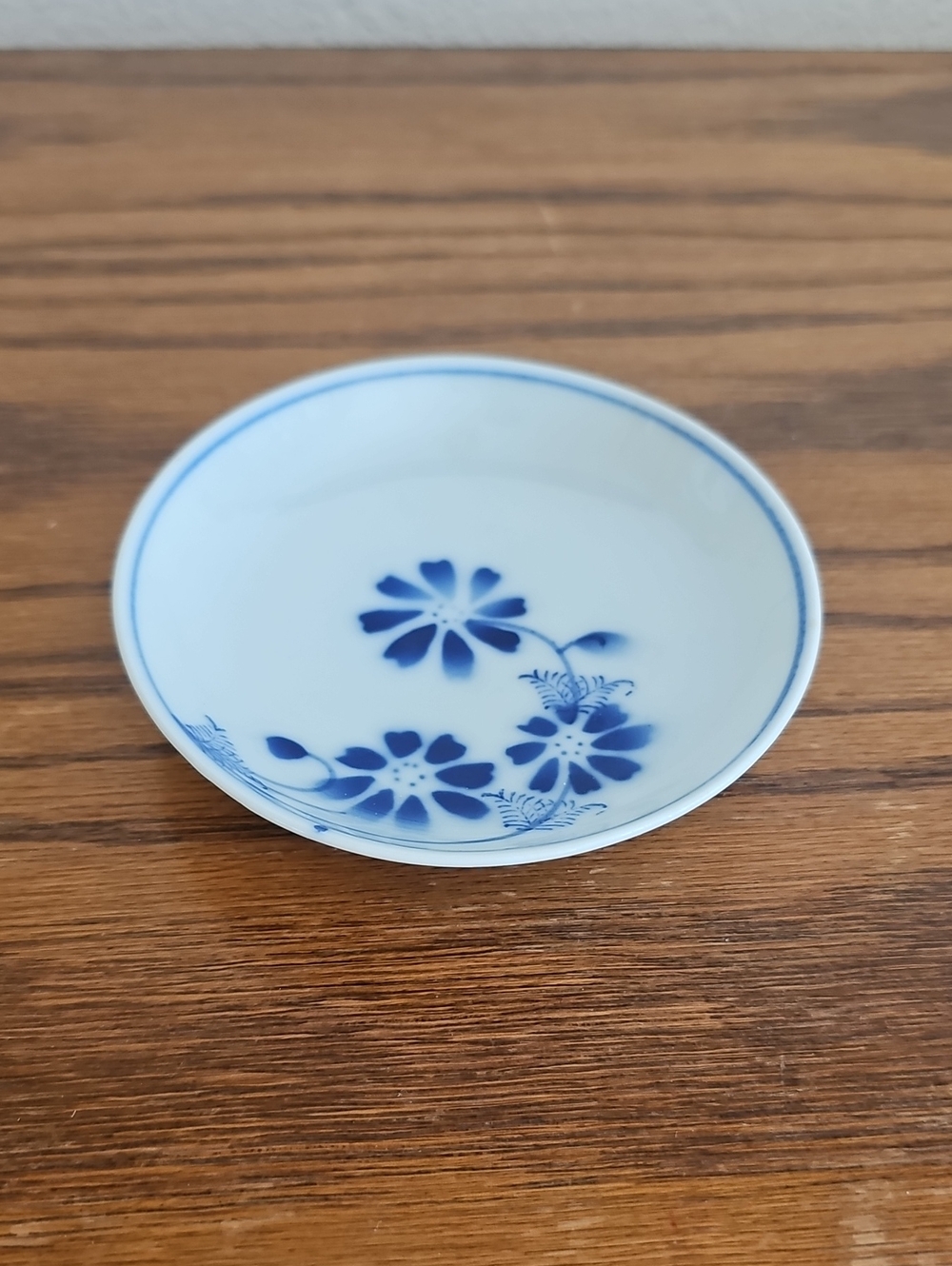 Small Blue and White Floral Porcelain Dish Tote 10